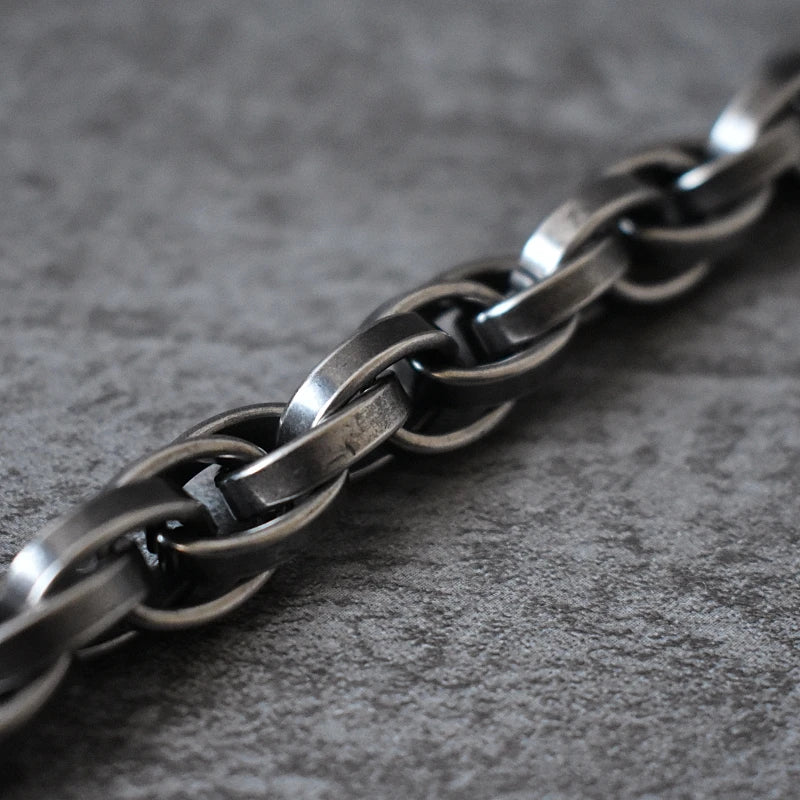 pulsera vintage para hombre, estilo rustico de caracter varonil