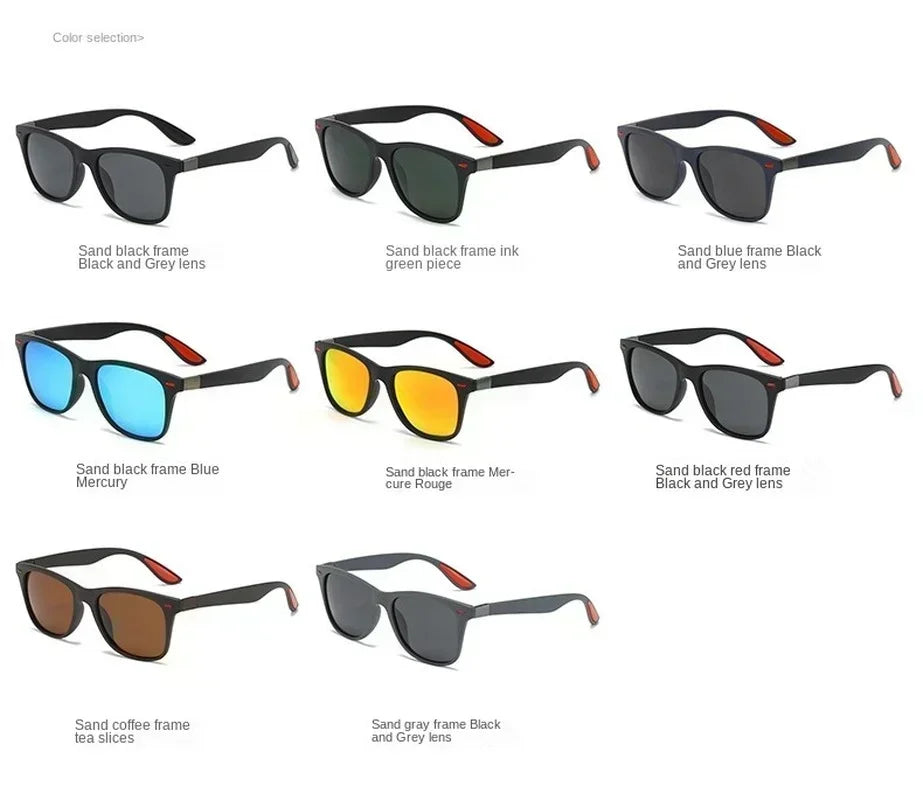 2024 New Unisex RectangularVintage Lentes de Sol Retro Hombre Casual UV400