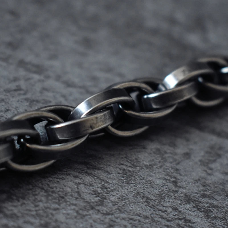 pulsera vintage para hombre, estilo rustico de caracter varonil