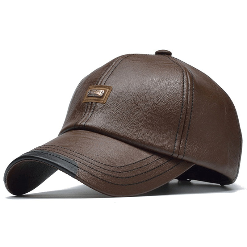 Gorra baseball hombre eco-cuero