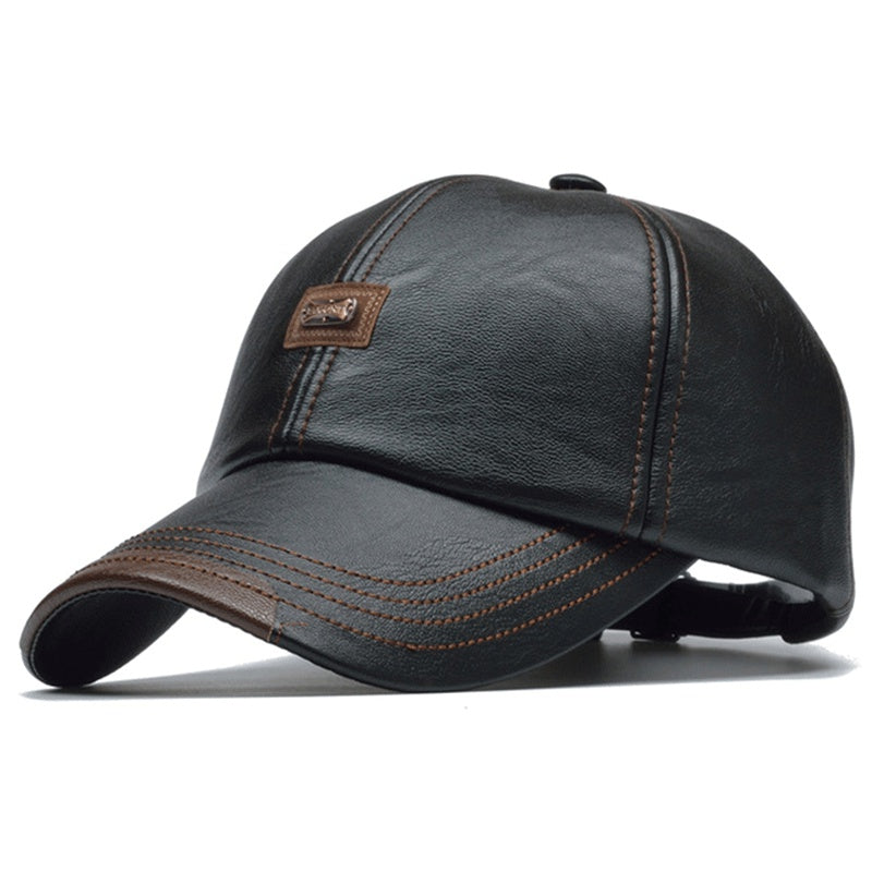 Gorra baseball hombre eco-cuero