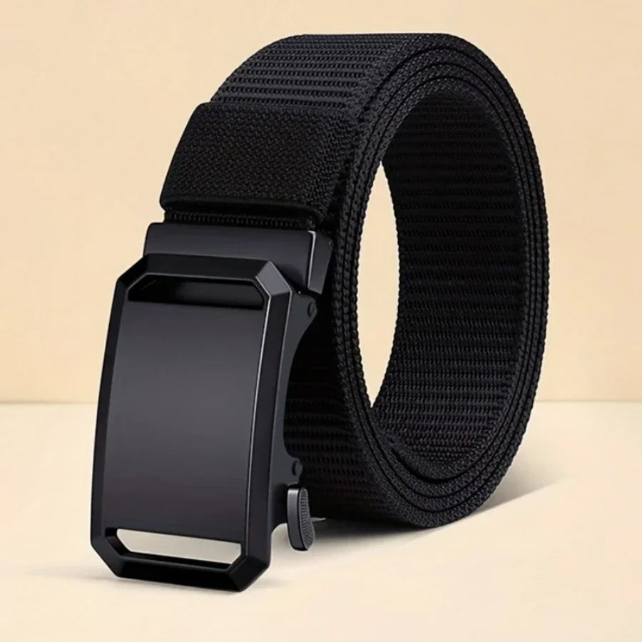 2026 Nuevo cinturon Automatico, Canvas Tactical Workwear , Casual Outdoor Militar, para hombre.