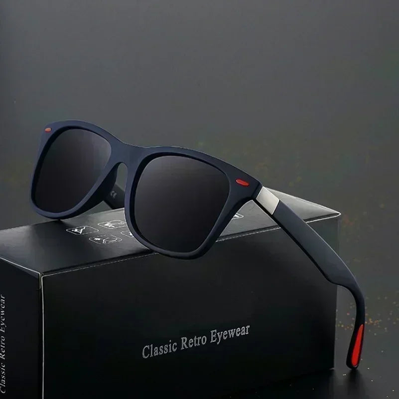 2024 New Unisex RectangularVintage Lentes de Sol Retro Hombre Casual UV400