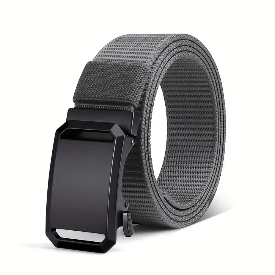 2026 Nuevo cinturon Automatico, Canvas Tactical Workwear , Casual Outdoor Militar, para hombre.