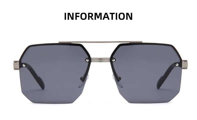 Lentes de sol de moda para hombres TOP UV400, casual, elegante