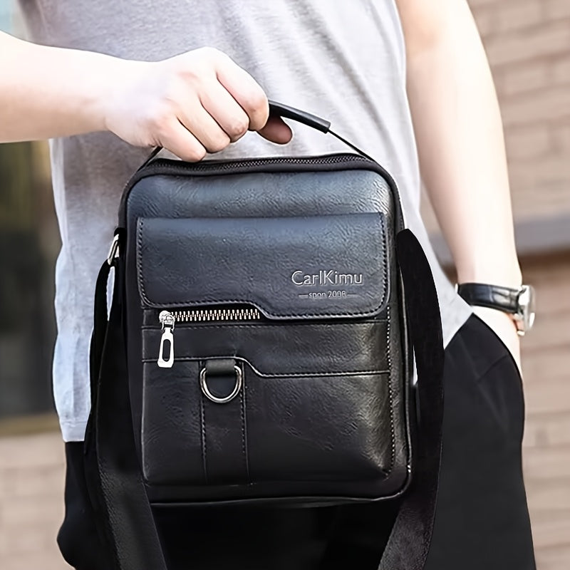 Bolso de mano 's & 's - Maletín profesional con cierre de cremallera, correa ajustable - Bolso bandolera casual de negocios para trabajo, viajes y uso diario